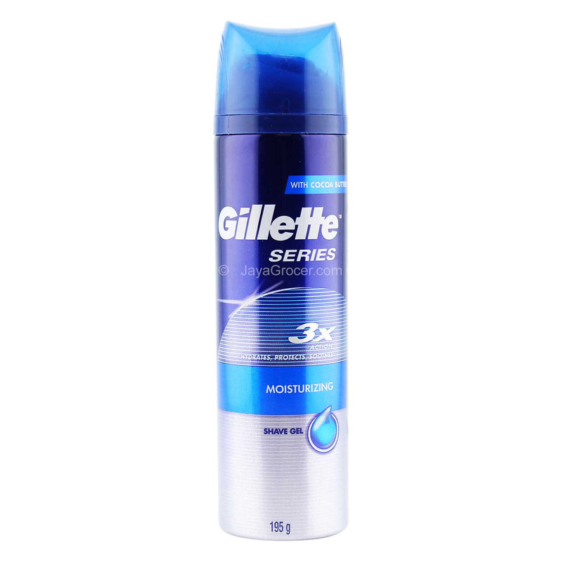 Gillette Series Moisturizing with Cocoa Butter Shave Gel 195g