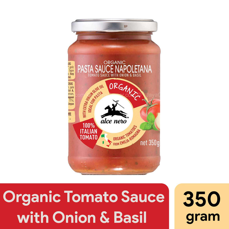 Alce Nero Organic Napoletana Tomato Sauce 350g