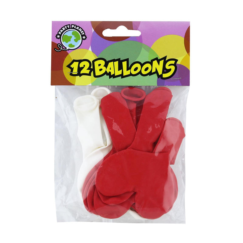 Party Planet Heart Shape Balloons (11 inch) 1pack