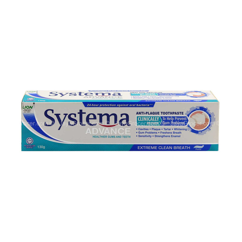 Sytema Advance Extreme Clean Breath Toothpaste 130g
