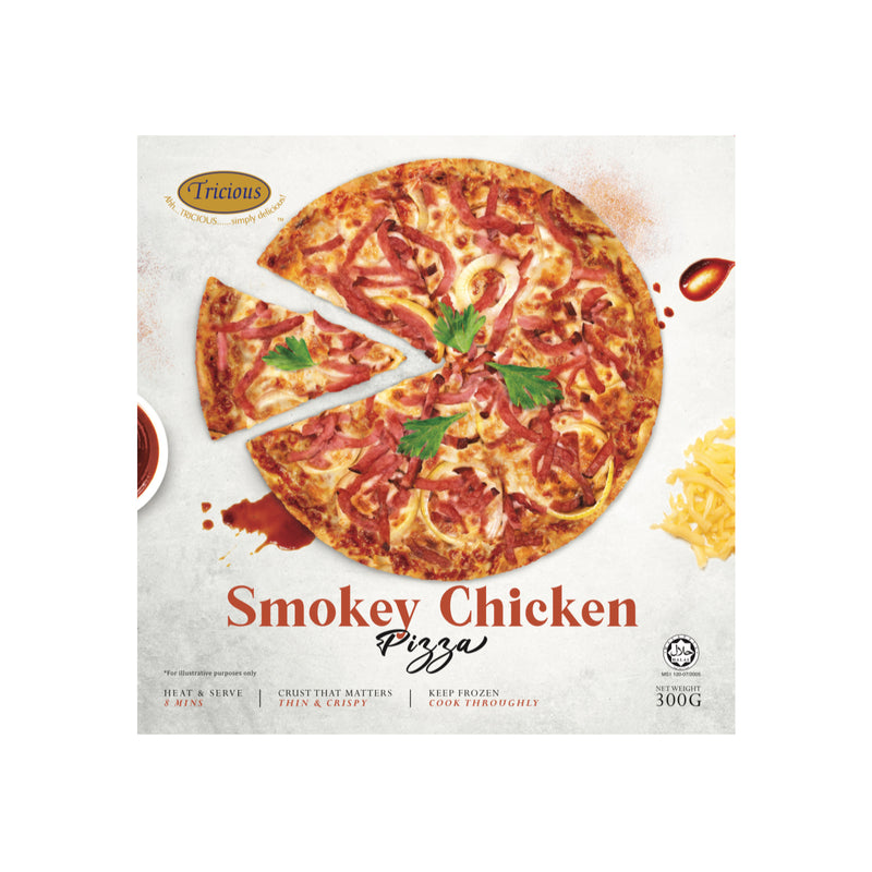 Tricious 9.5inch Smokey Chicken Pizza 300g