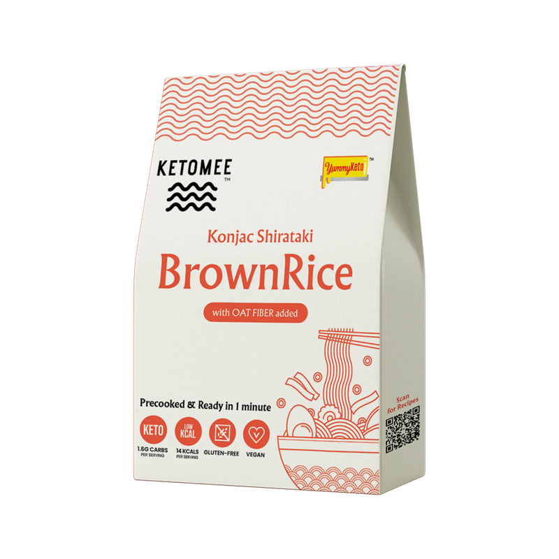 Ketomee Konjac Oat Fiber Brown Rice 150g