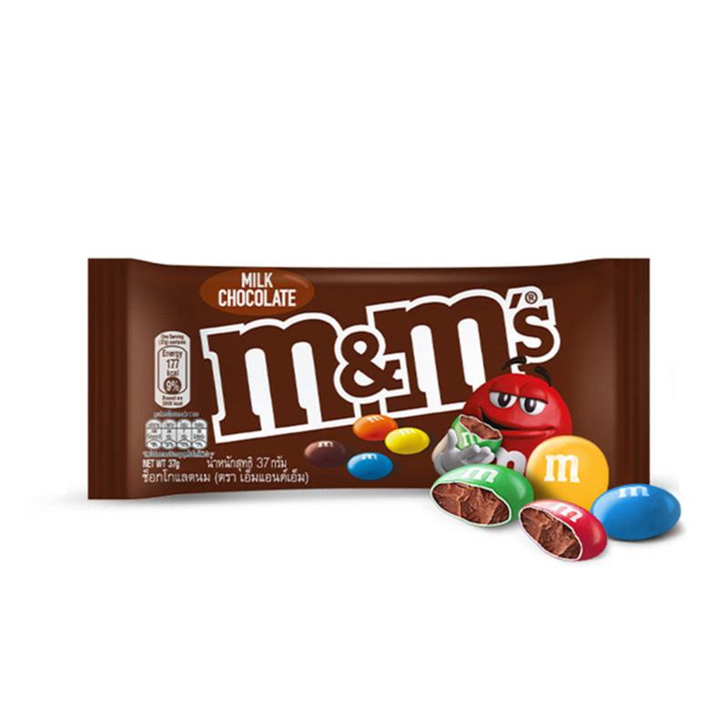 M&M Plain Chocolate Candies 37g