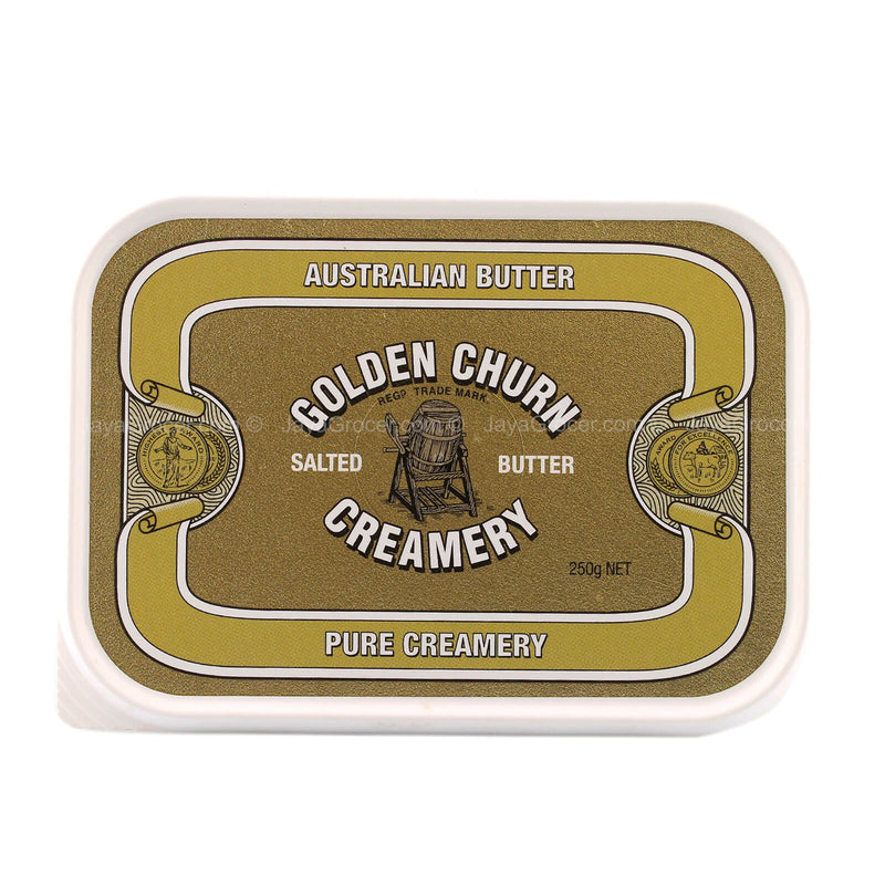 Golden Churn Creamery Salted Butter Tub 250g