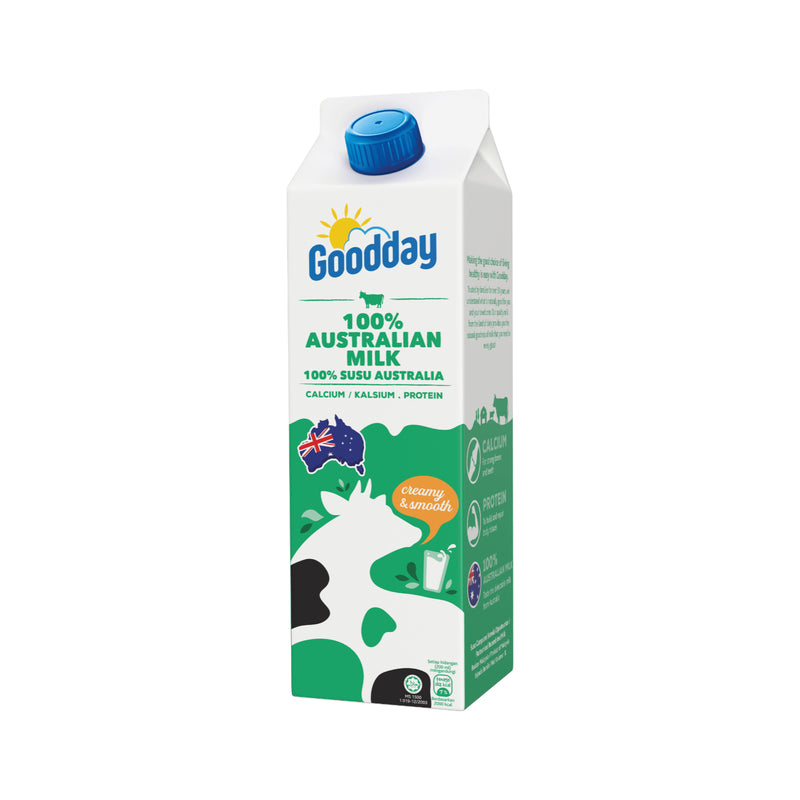 Goodday Life 100% Australian Fresh Milk 1L