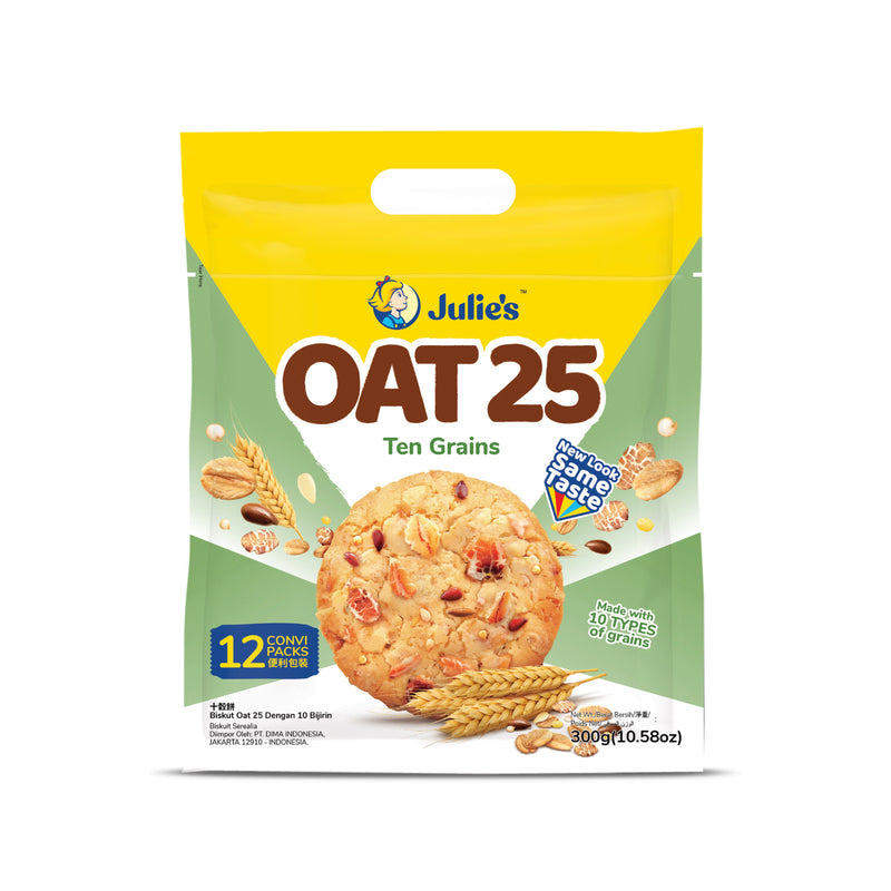 Julie's Oat 25 Ten Grains Biscuits 300g