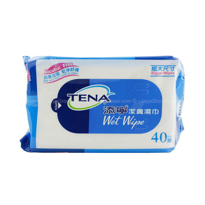 Tena Wet Wipes 40pcs/pack