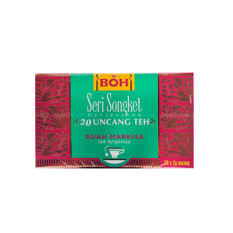 Boh Seri Songket Passion Fruit Flavoured Tea 40g