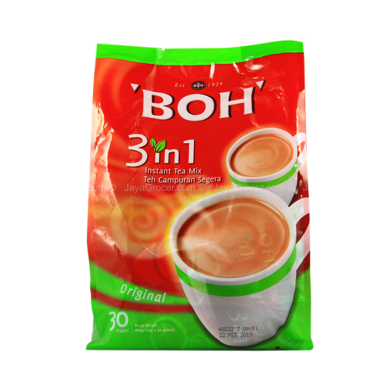 Boh 3-in-1 Instant Tea Mix 30pcs/pack