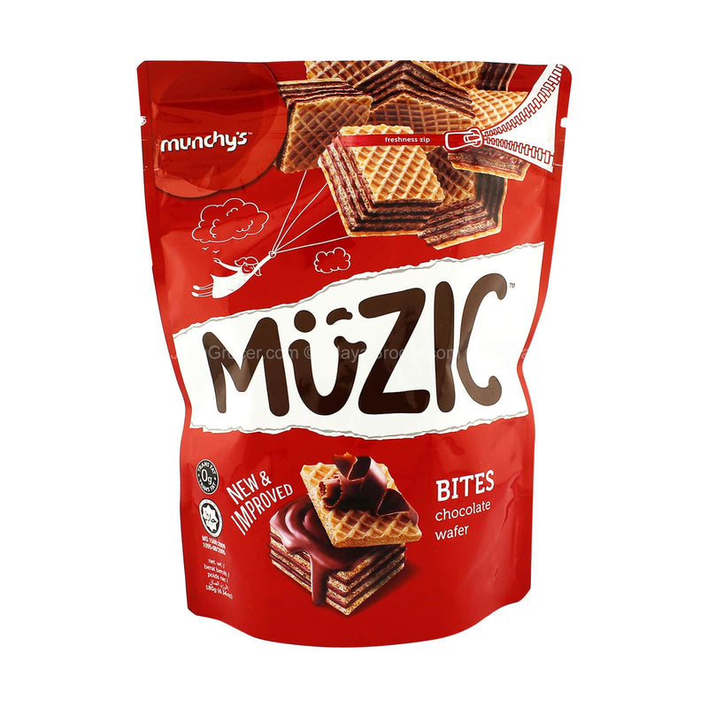 Munchy’s Muzic Chocolate Wafer Bites 180g