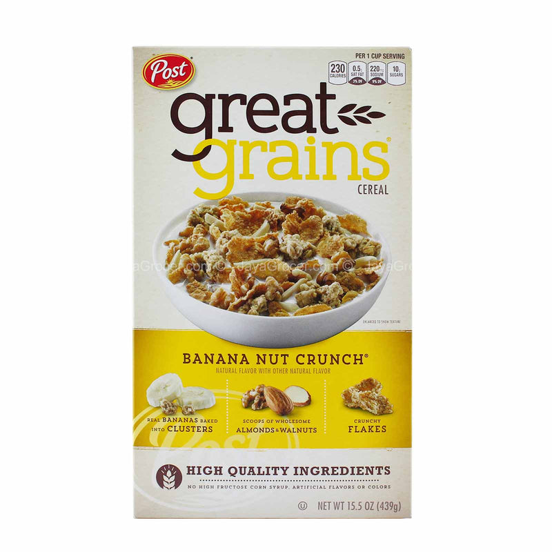 Post Banana Nut Crunch Cereal 439g