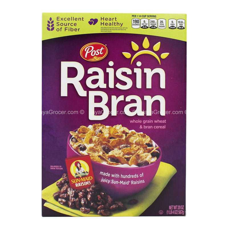 Post Raisin Bran Cereal 567g