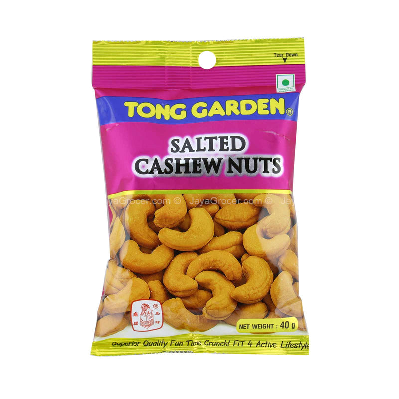 Tong Garden Salted Cashew Nuts 40g