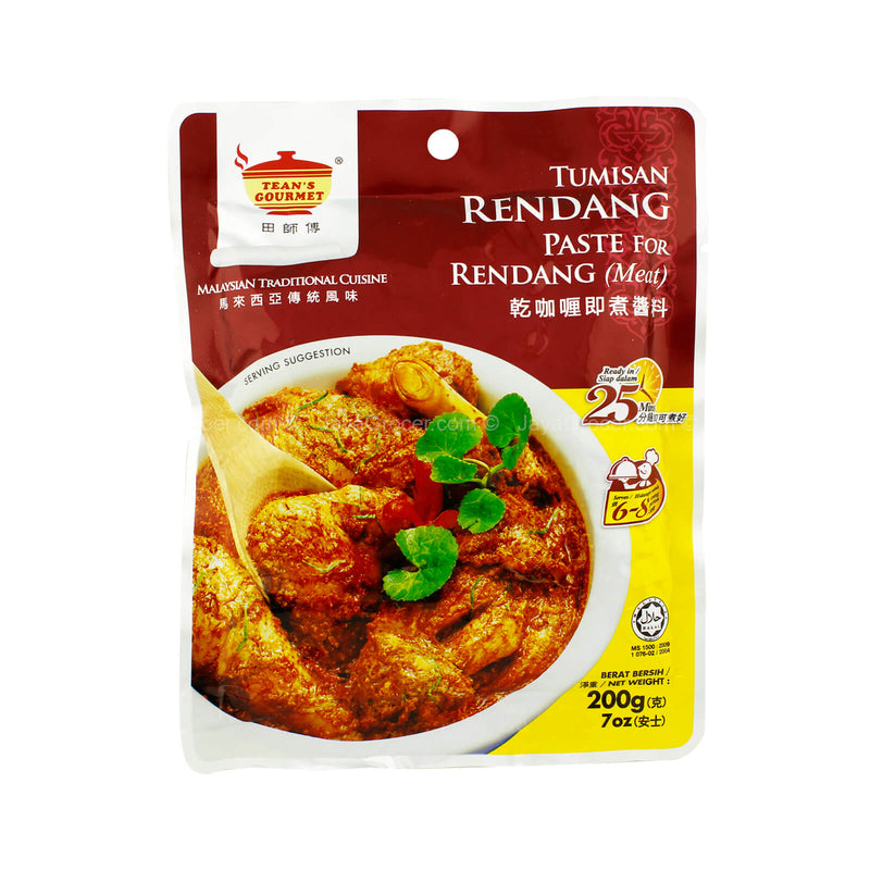 Tean’s Gourmet Paste for Rendang (Meat) 200g