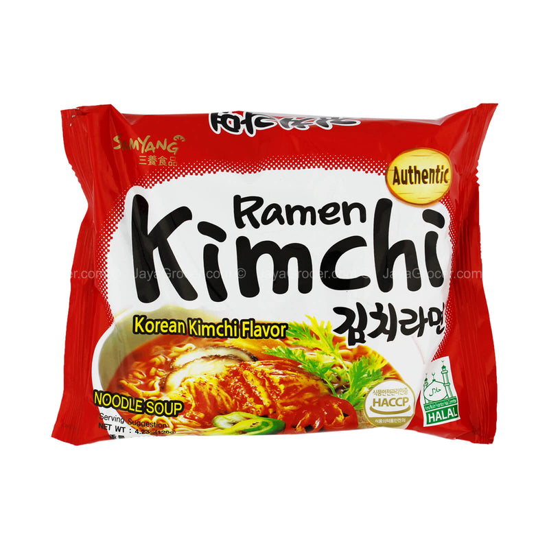 Samyang Kimchi Ramen Instant Noodles 120g