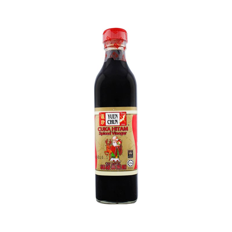 Yuen Chun Oldman Black Spiced Vinegar 375ml