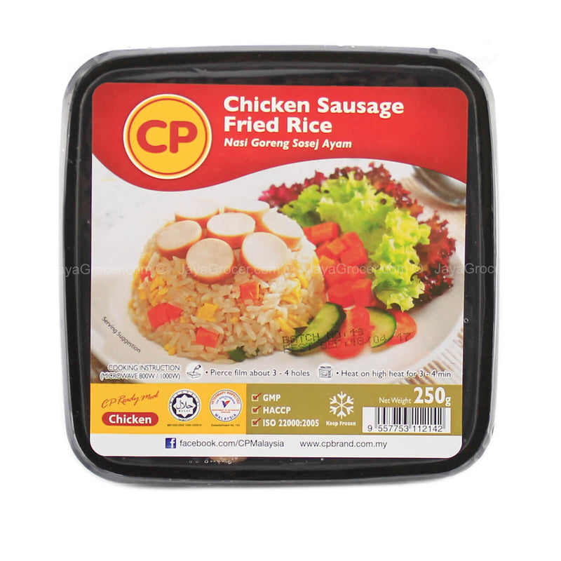 CP Ready-to-Eat Fried Rice with Chicken Sausage 250g