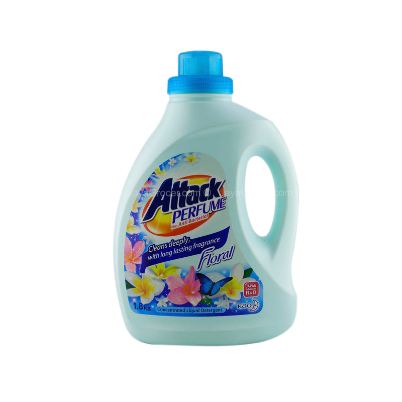 Attack Perfume Floral Concentrated Liquid Detergent 1.8kg