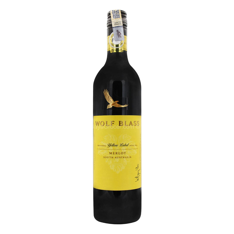 Wolf Blass Yellow Label Merlot Wine 750ml