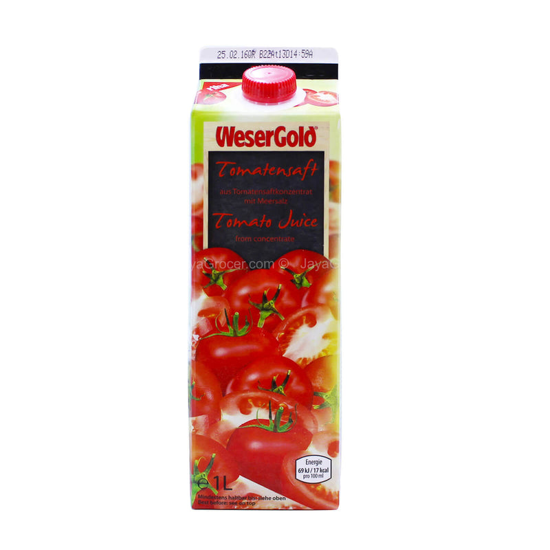 Wesergold Tomato Juice 1L