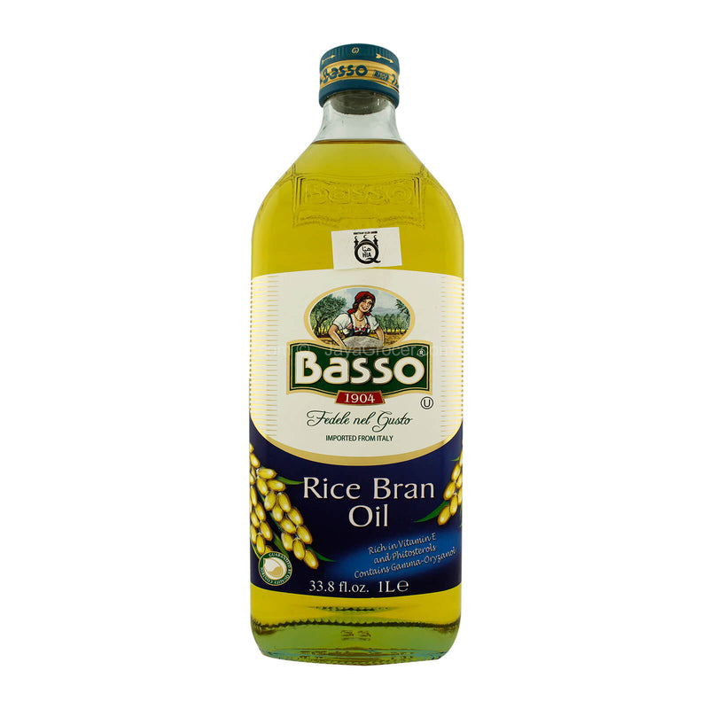 Basso Rice Bran Oil 1L