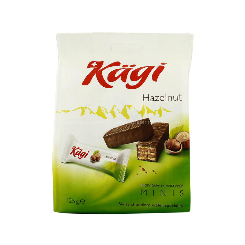 Kagi Hazelnut Mini Chocolate Wafer 125g