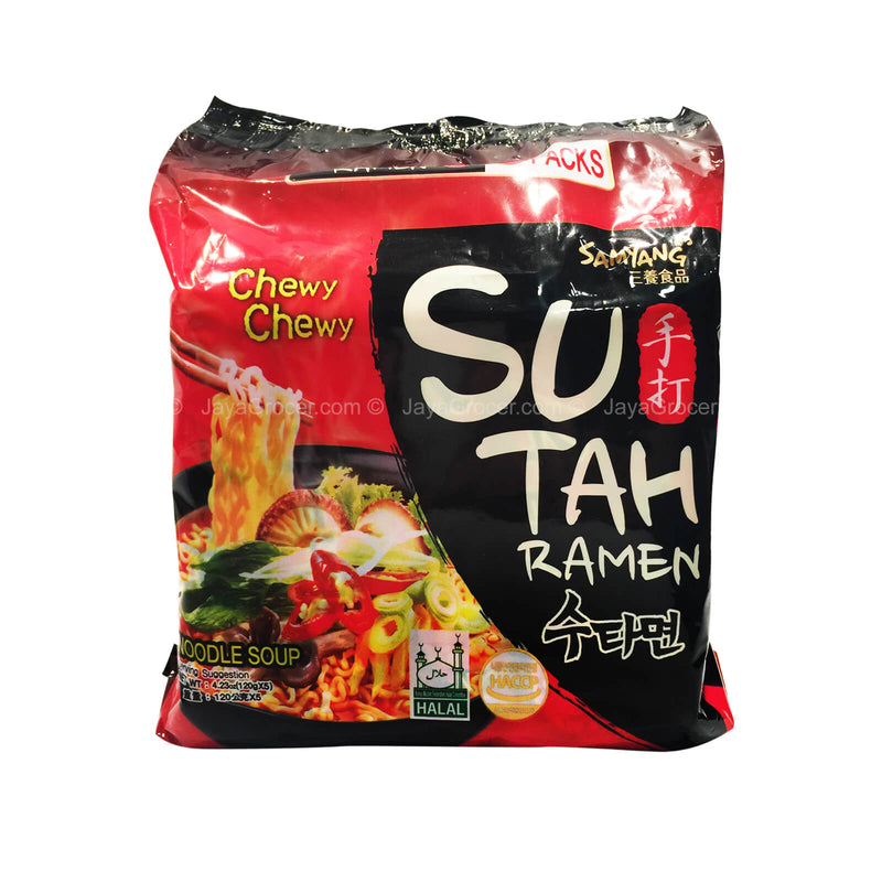 Samyang Sutah Ramen Instant Noodle 120g x 5
