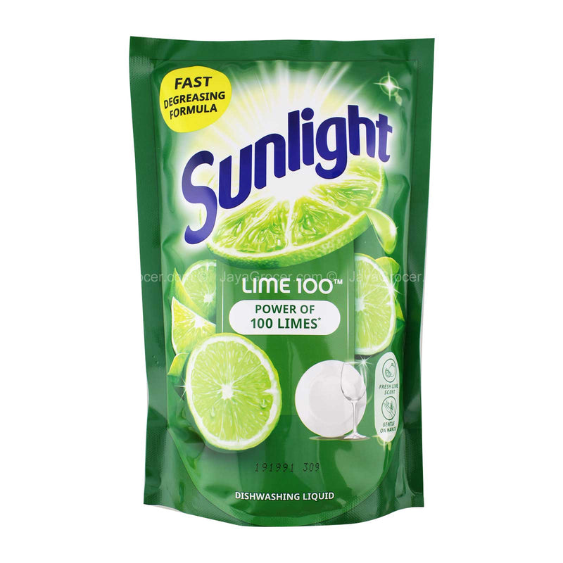 Sunlight Lime 100 Dishwashing Liquid Refill Pack 700ml