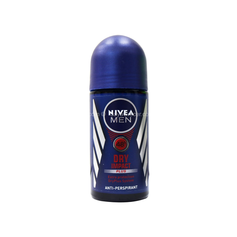 Nivea Men Dry Impact Anti-Perspirant Deodorant Roll-On 50ml