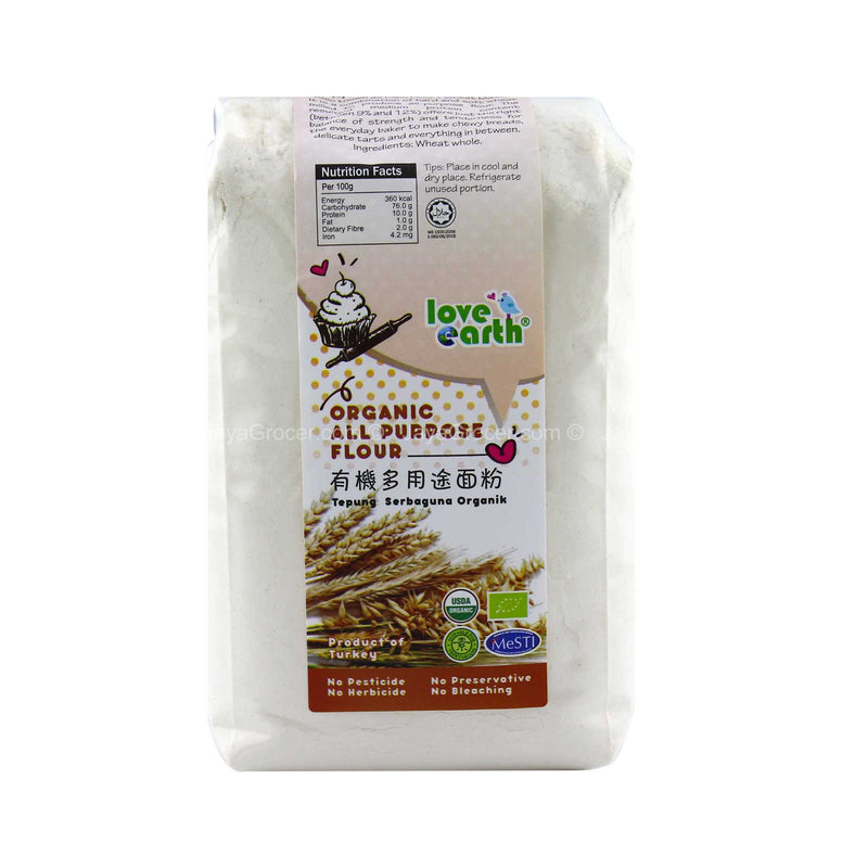 Love Earth Organic All Purpose Flour 900g