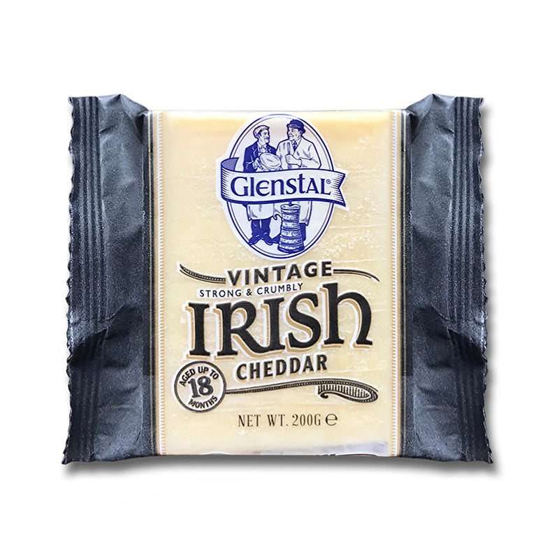 Glenstal Foods Irish Vintage Cheddar Cheese 200g