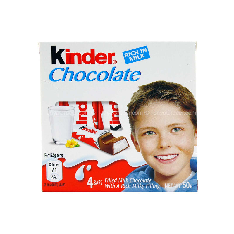 Kinder Chocolate Bars 50g