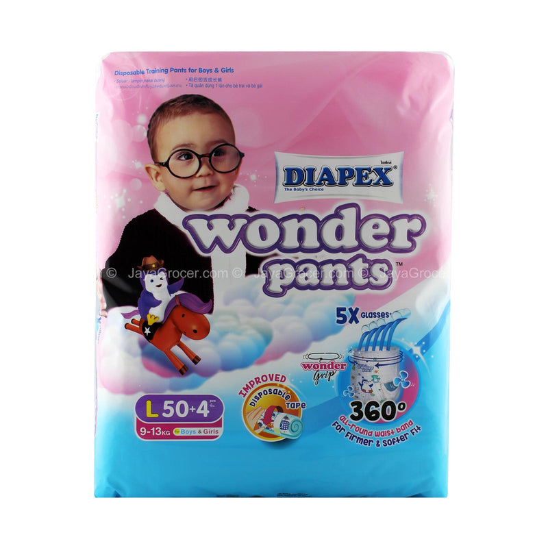 Diapex Wonder Pants Diapers (Large) 50pcs/pack