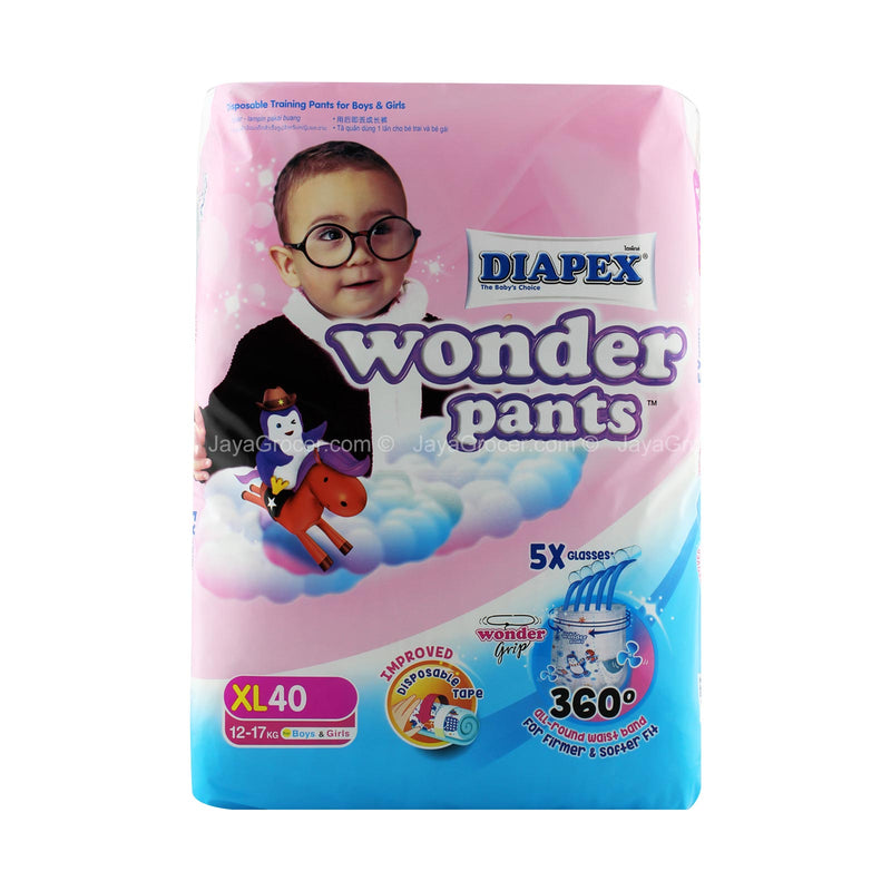 Diapex Wonder Pants Diapers (Extra Large) 40pcs/pack