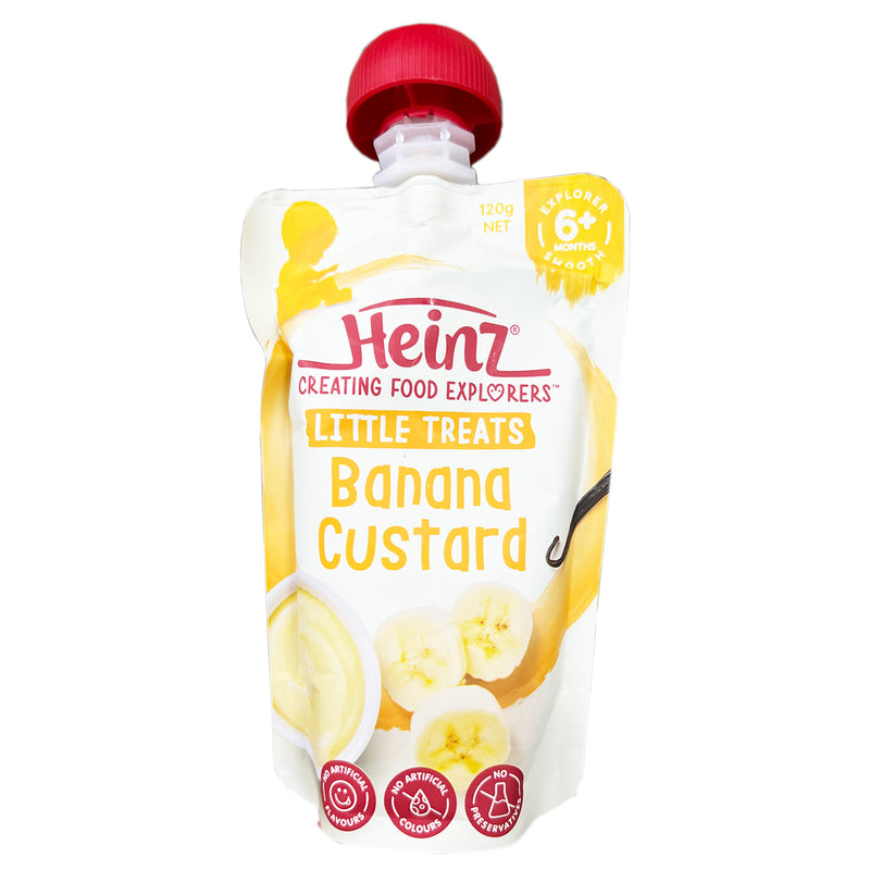Heinz Custard with Banana Baby Puree 120g