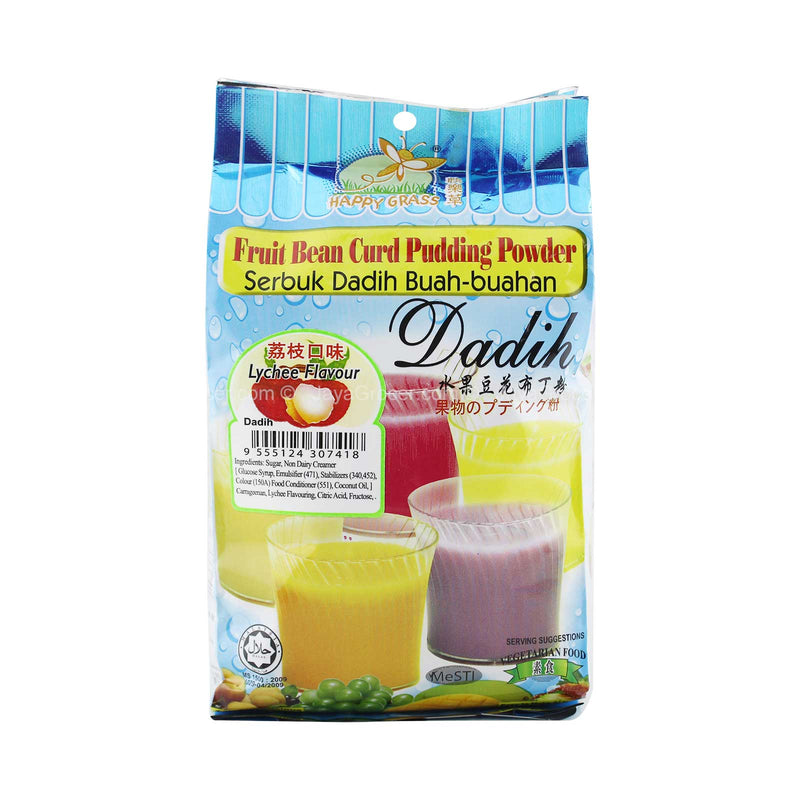 Happy Grass Lychee Flavour Fruit Bean Curd Pudding Powder 360g