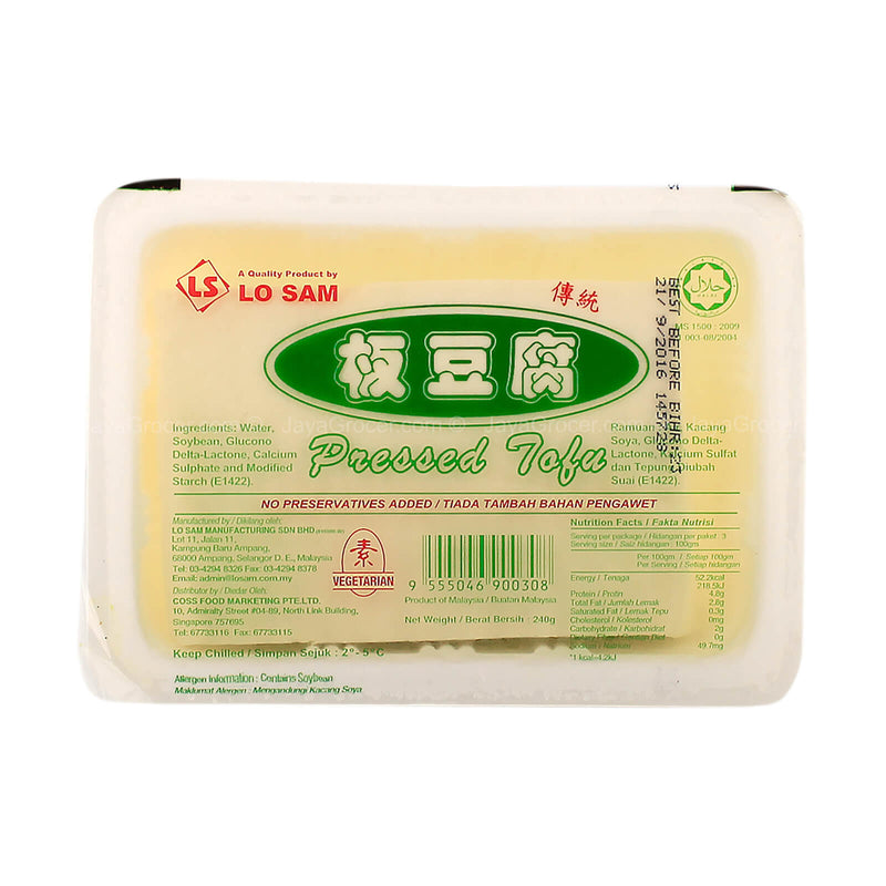 Lo Sam Pressed Tofu 300g