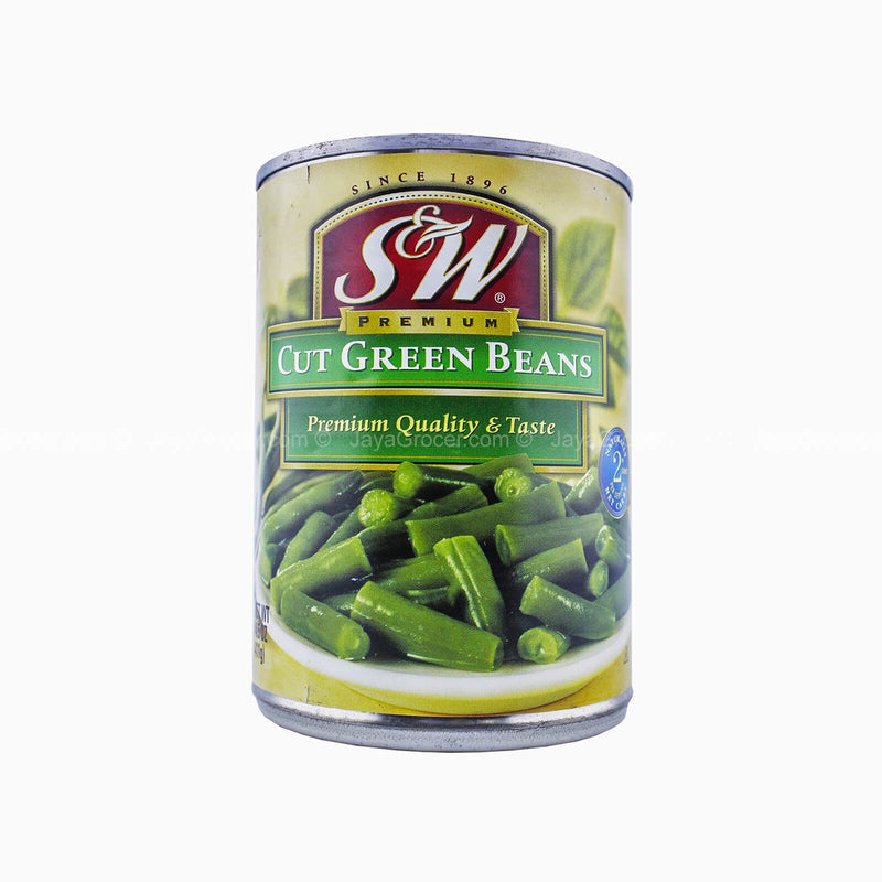 S&W Premium Cut Green Beans 411g