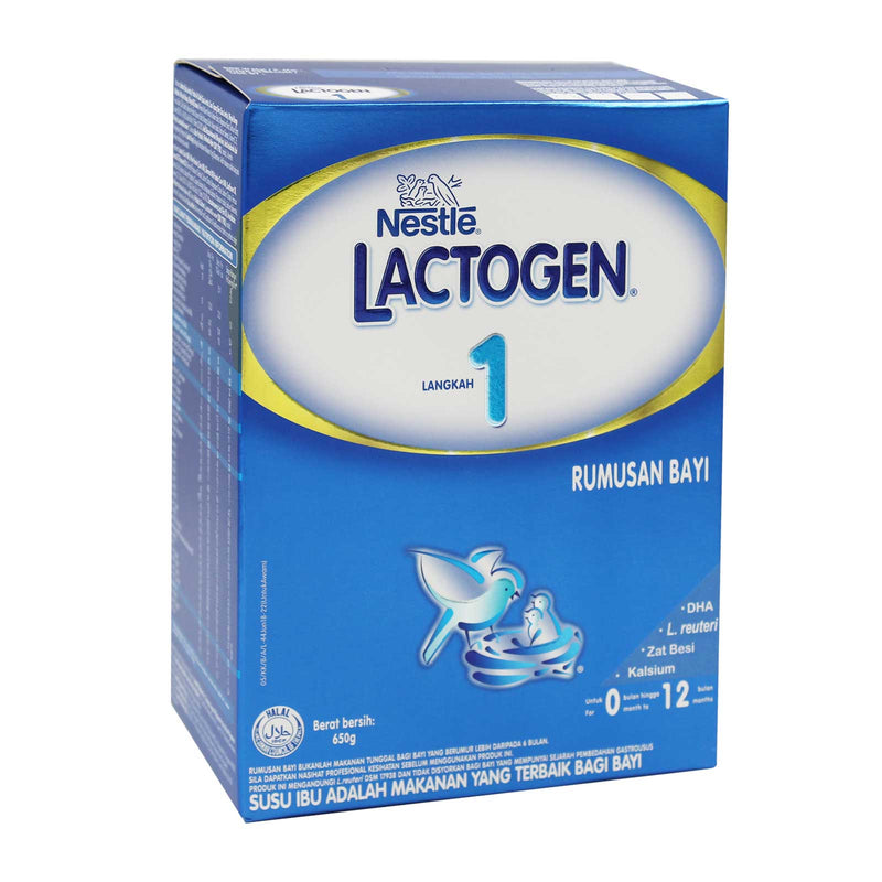 Lactogen Step 1 Baby Formula (0-12 Months) 325g x 2