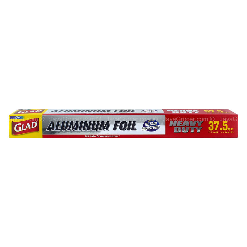Glad Aluminum Foil 37.5feet 7.74m x 45cm 1pack