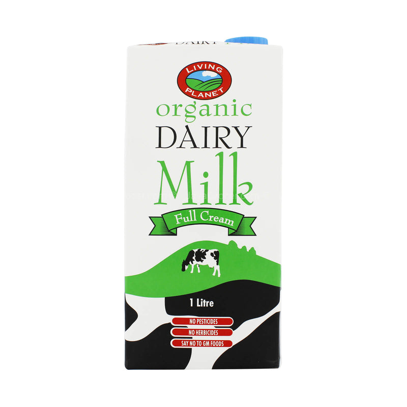 Living Planet Organic Dairy Milk Full Cream 1L