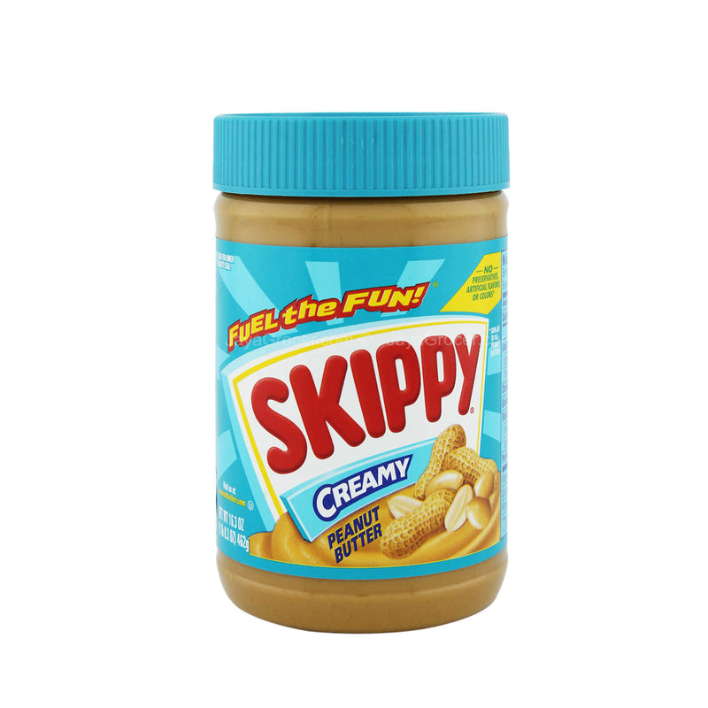 Skippy Creamy Peanut Butter (USA) 462g