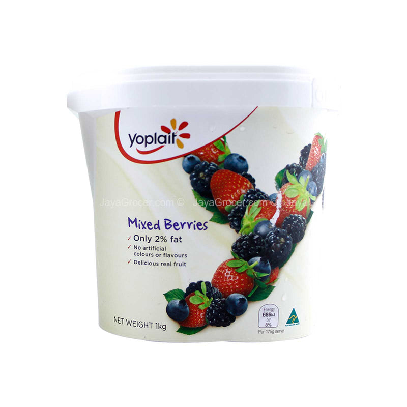 Yoplait Mixed Berries Yoghurt 1kg