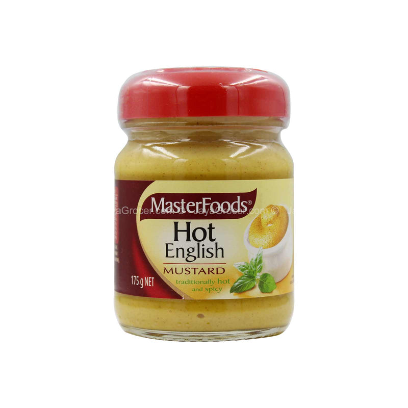 MASTERFOODS HOT ENGLISH MUSTARD 175G