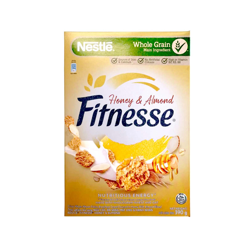 Nestle Fitnesse Honey & Almond Cereal 390g