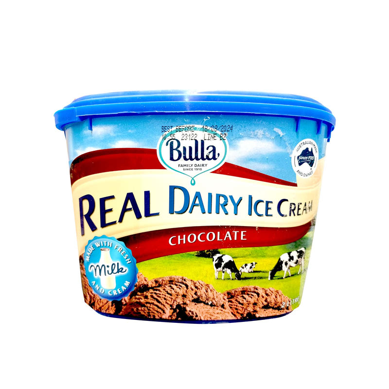 Bulla Real Dairy Chocolate Ice Cream 2L