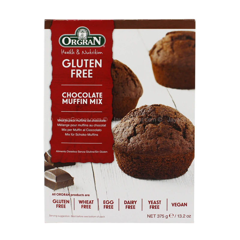Orgran Health & Nutrition Gluten Free Chocolate Muffin Mix 375g