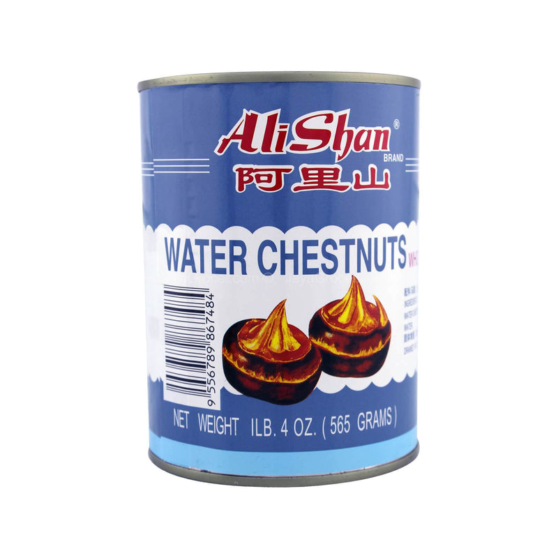 Ali Shan Whole Peeled Water Chestnuts 565g