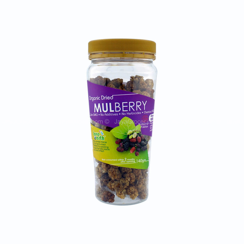 Love Earth Organic Dried Mulberry 140g