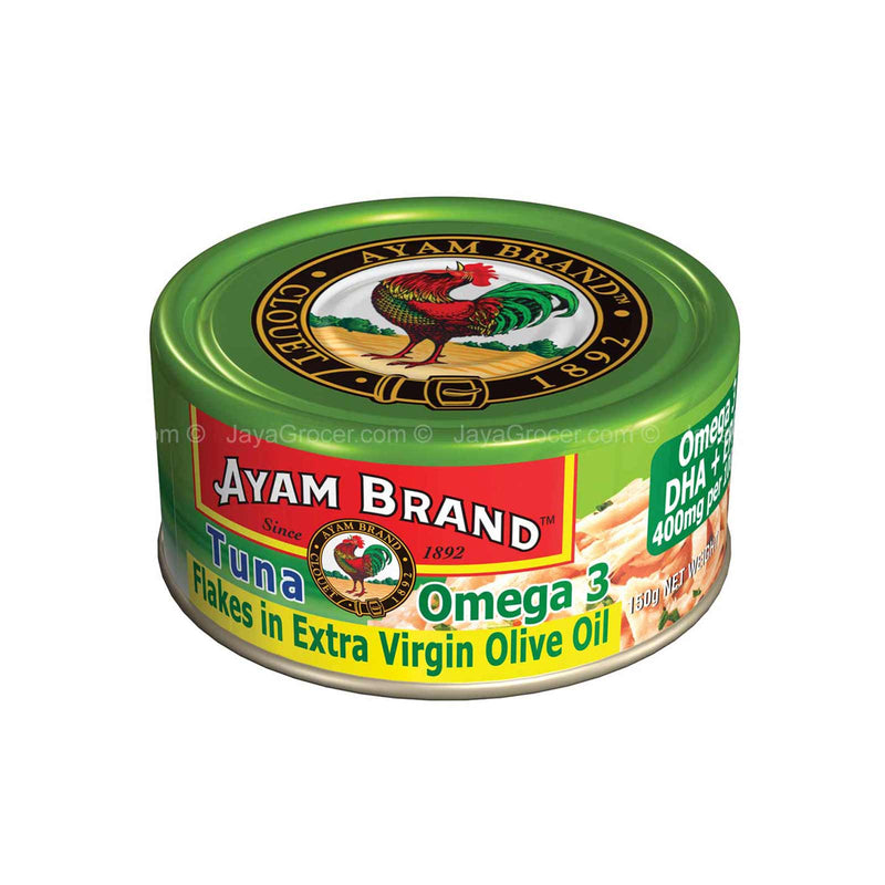 Ayam Brand Tuna Omega 3 Flakes in Extra Virgin Olive Oil 150g